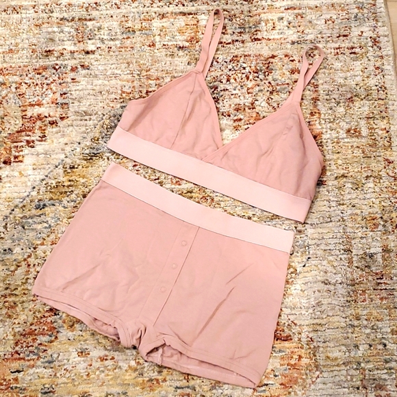 🔴 Richer Poorer Cotton Classic Bralette and Boxer Brief Set - Picture 3 of 10